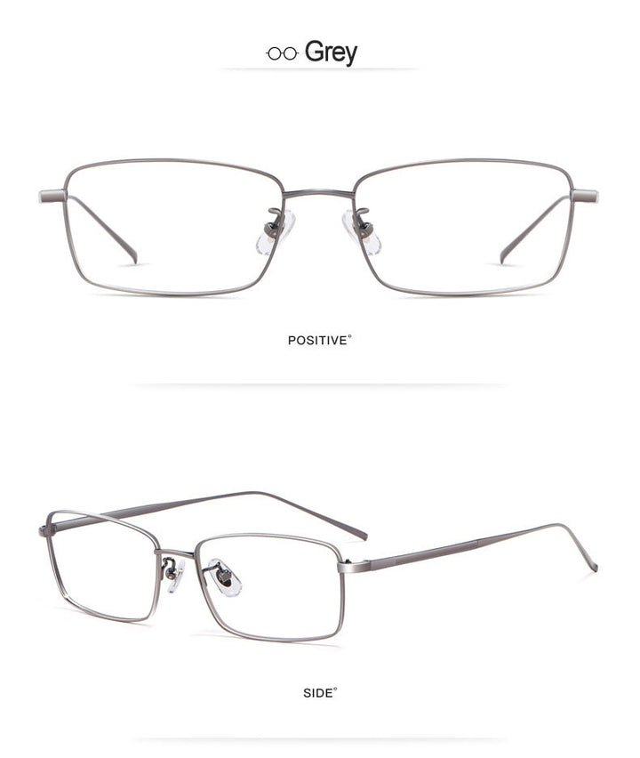 Hotochki Unisex Full Rim Beta Titanium Electro Plated Frame Eyeglasses 10109 Full Rim Hotochki