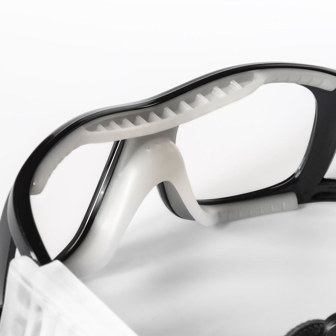 Chashma Ottica Unisex Full Rim Square Acetate Sport Goggle Eyeglasses 0847 Full Rim Chashma Ottica