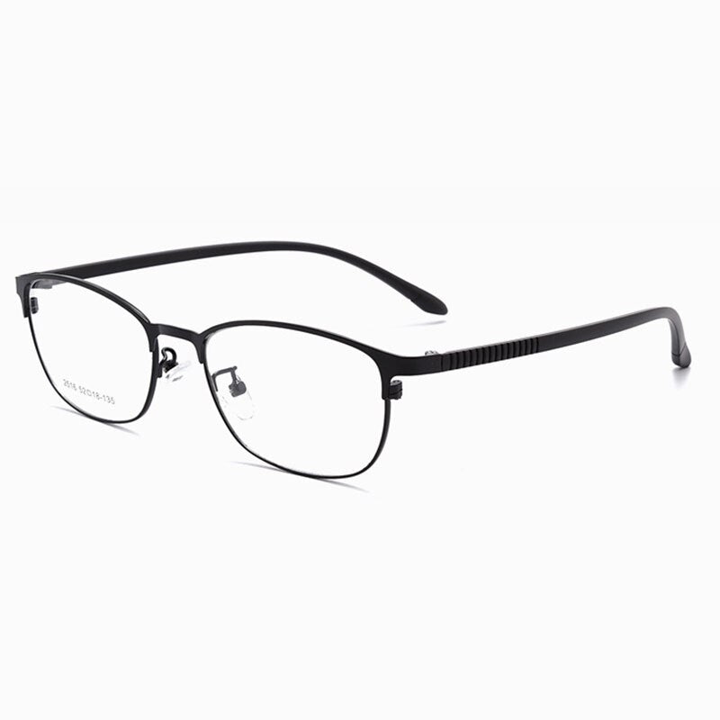 Hotony Unisex Full/Semi Rim Alloy Frame Eyeglasses 2516 Semi Rim Hotony