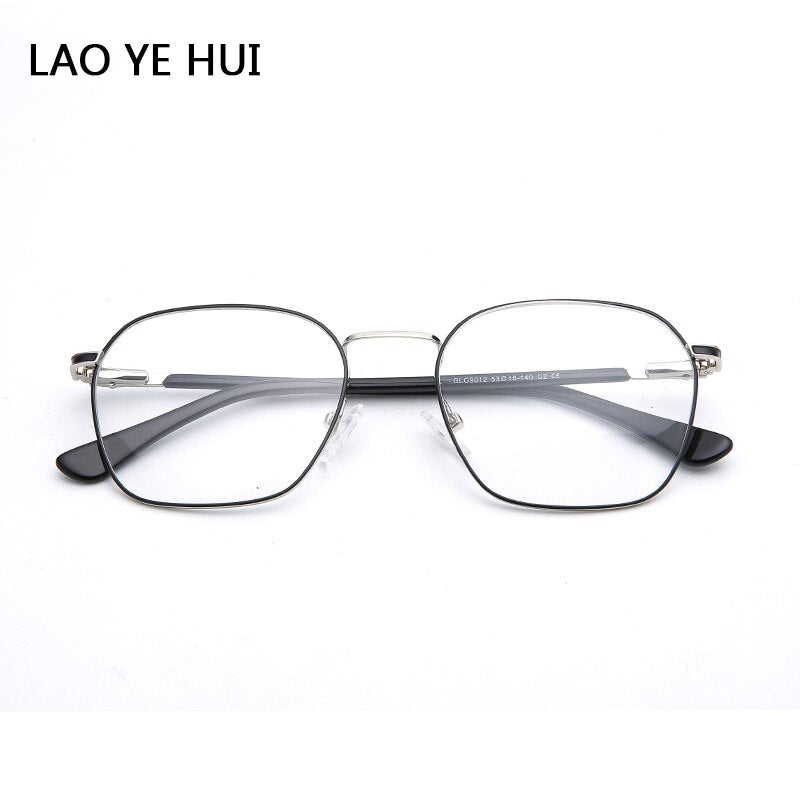 Laoyehui Unisex Eyeglasses Alloy Ultra Light Polygon Frame 9012 Full Rim Laoyehui c2