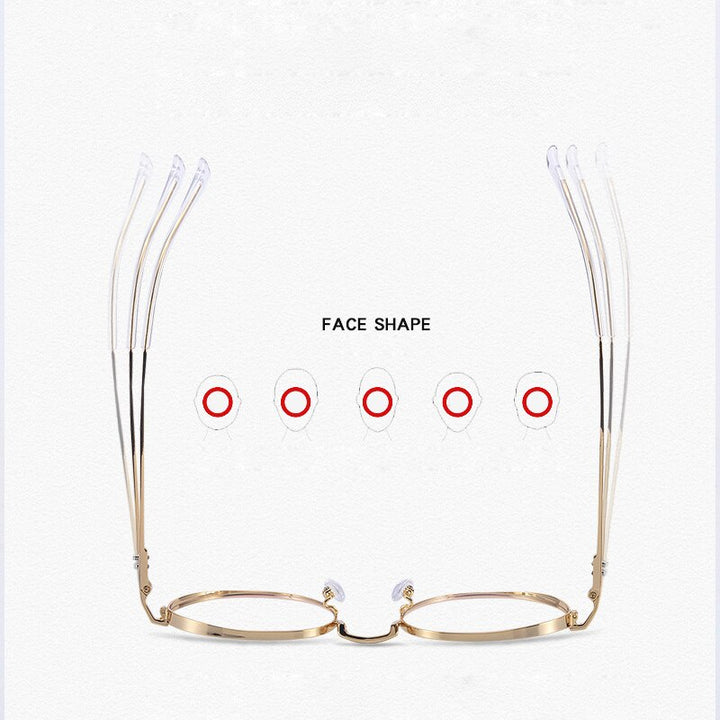Muzz Unisex Full Rim Round Titanium Frame Eyeglasses 3388 Full Rim Muzz
