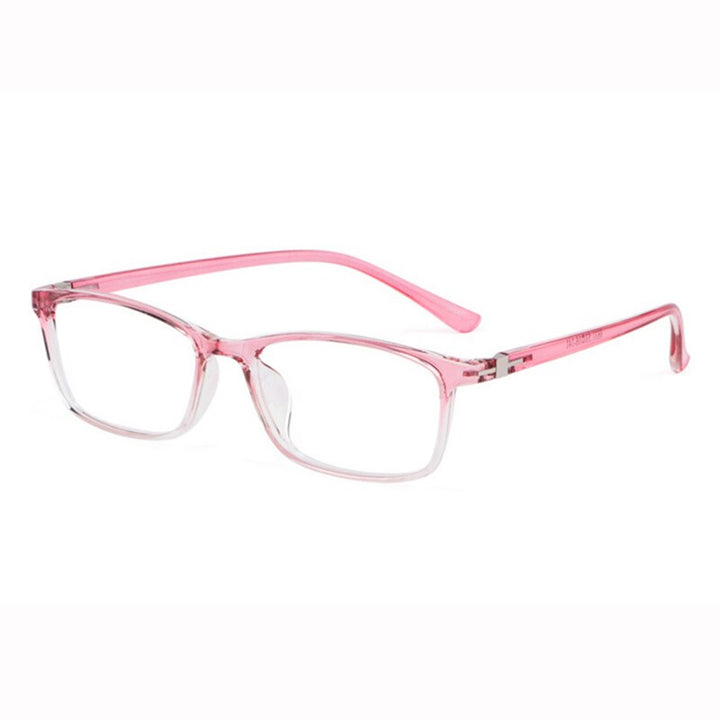 Hotony Women's Full Rim Square Acetate Frame Eyeglasses 6631 Full Rim Hotony Pink