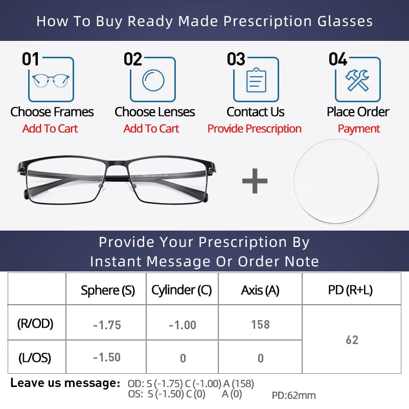 Gmei Unisex Full Rim TR 90 Titanium Square Frame Eyeglasses 2091 Full Rim Gmei Optical