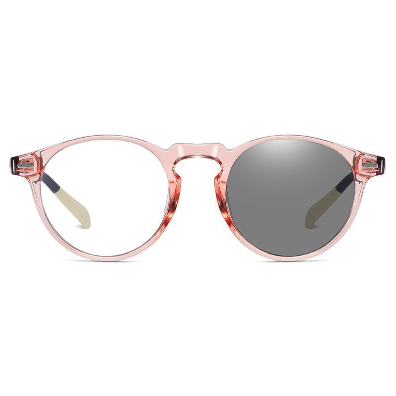 Reven Jate Unisex Full Rim Round Tr 90 Eyeglasses 3512 Full Rim Reven Jate pink