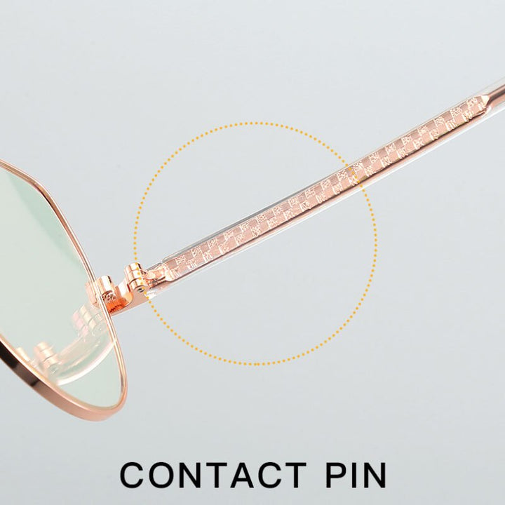 Hotochki Women's Full Rim Cat Eye Alloy Frame Eyeglasses 3001 Full Rim Hotochki