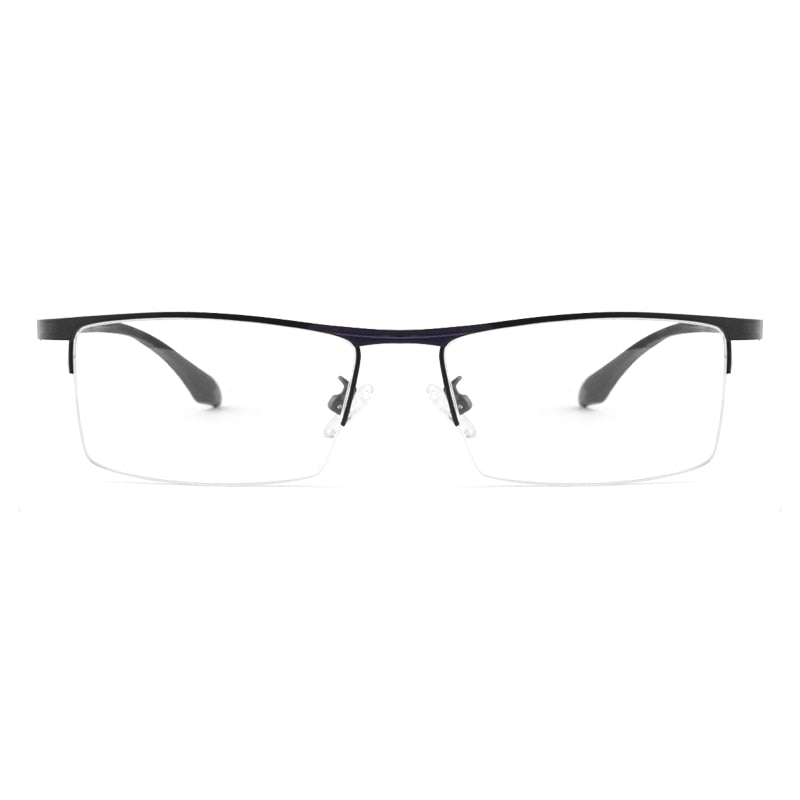 Hotochki Unisex Semi Rim Alloy Frame Eyeglasses P9001 Semi Rim Hotochki