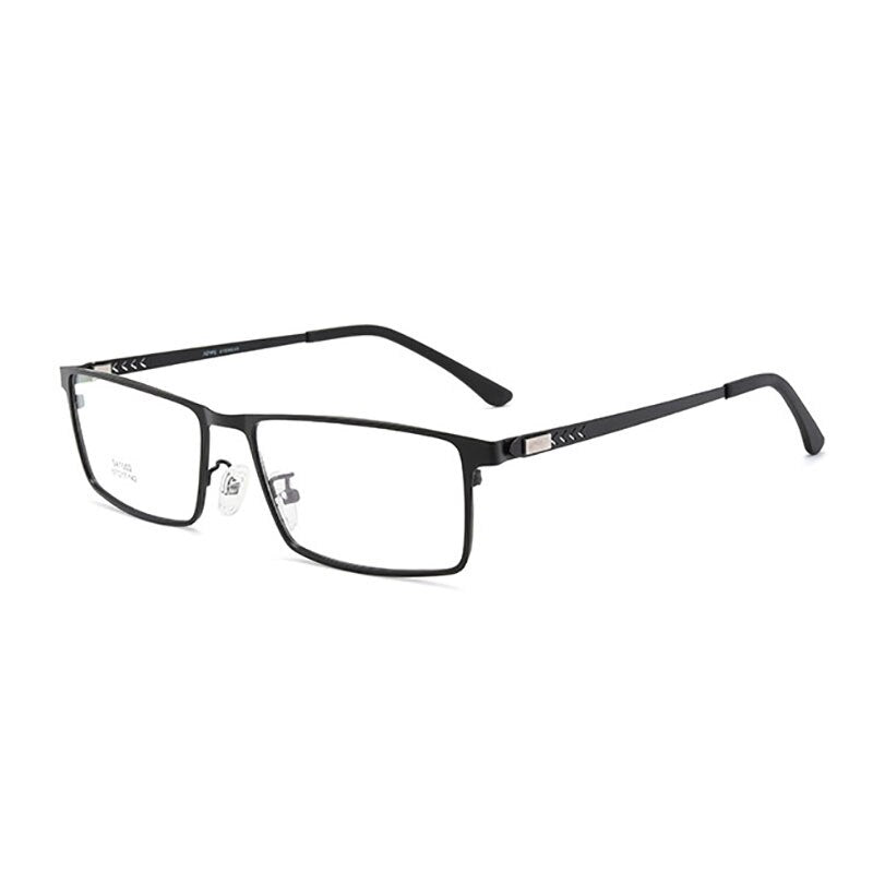 Handoer Men's Full Rim Square Alloy Eyeglasses 41002 Full Rim Handoer   