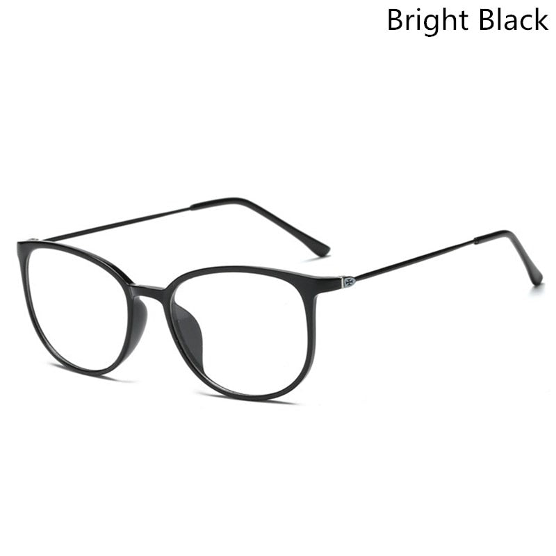 Kottdo Unissex Full Rim Square Polycarbonate Eyeglasses K872 Full Rim Kottdo bright black