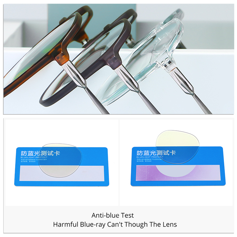 Ralferty Unisex Full Rim Irregular Square Alloy Tr 90 Acetate Eyeglasses D903 Full Rim Ralferty
