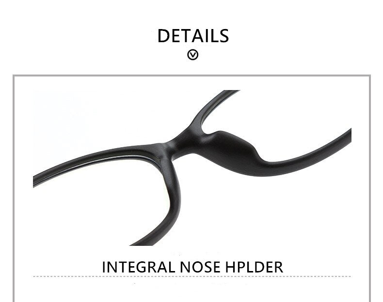 Yimaruili Unisex Children's Full Rim Silicone Frame Eyeglasses F1817 Full Rim Yimaruili Eyeglasses