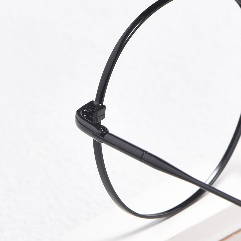 Yimaruili Unisex Full Rim β Titanium Round Frame Eyeglasses 6621X Full Rim Yimaruili Eyeglasses