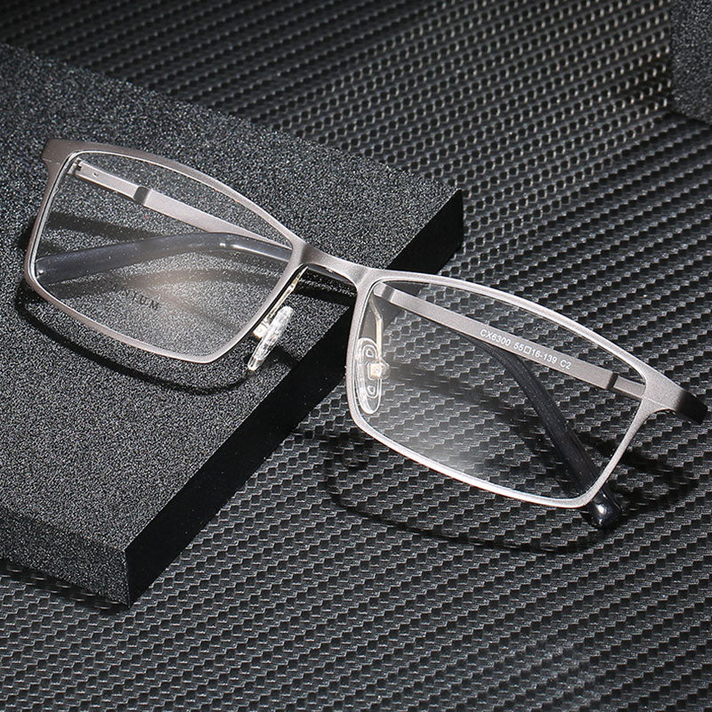 Hotochki Unisex Full Rim Alloy Frame Square Eyeglasses 6300 Full Rim Hotochki