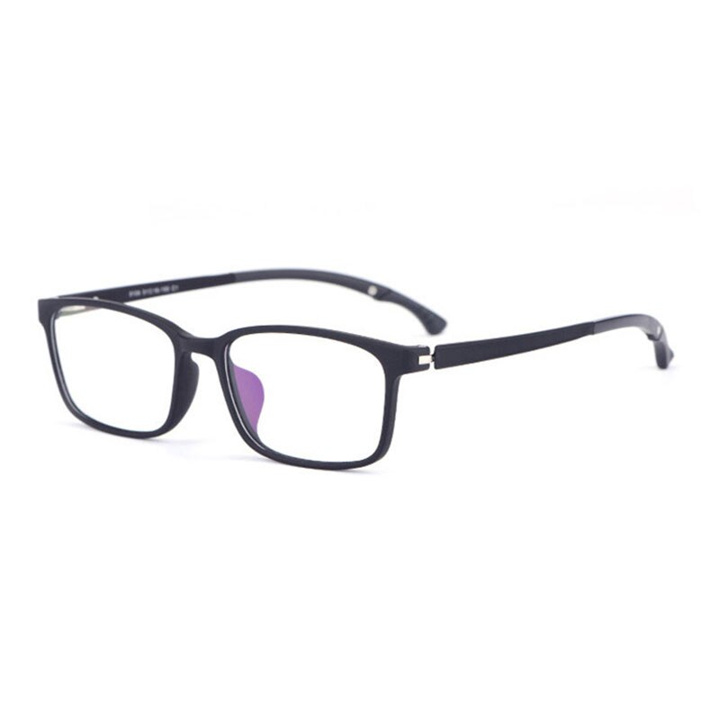 Handoer Men's Full Rim Square Acetate Eyeglasses 5106 Full Rim Handoer Matte Black