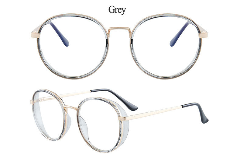 Hotony Women's Full Rim TR 90 Resin Round Frame Eyeglasses 7028 Full Rim Hotony
