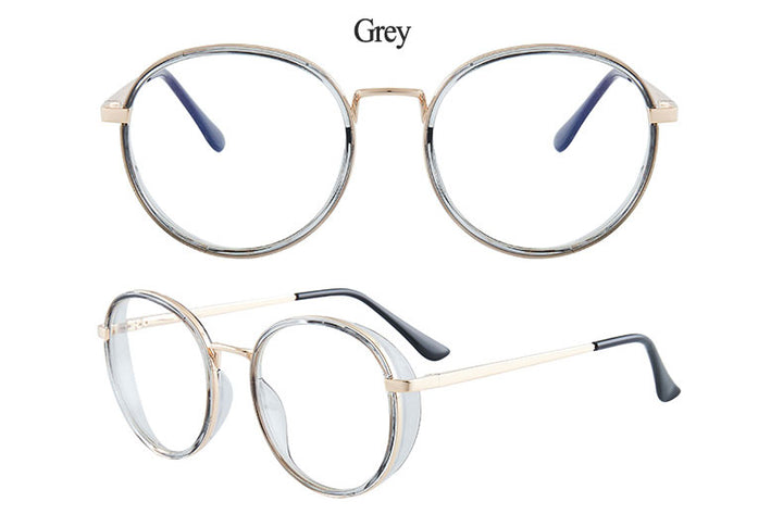 Hotony Women's Full Rim TR 90 Resin Round Frame Eyeglasses 7028 Full Rim Hotony