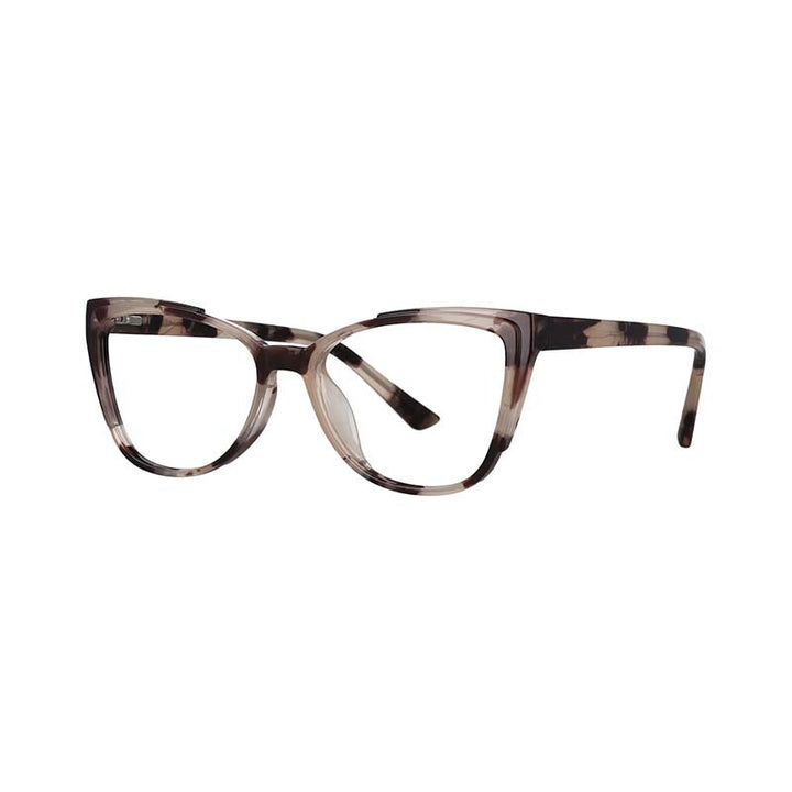 CCspace Unisex Full Rim Square Cat Eye Tr 90 Titanium Frame Eyeglasses 53103 Full Rim CCspace Leopard