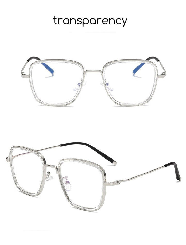 Hotochki Unisex Full Rim Alloy Metal Round Frame Eyeglasses 5206 Full Rim Hotochki