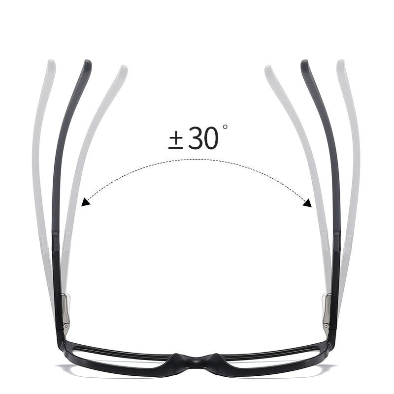 Hotochki Unisex Full Rim TR-90 Resin Frame Eyeglasses 2309 Full Rim Hotochki