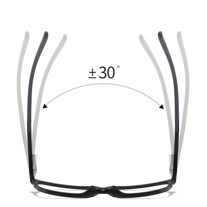 Hotochki Unisex Full Rim TR-90 Resin Frame Eyeglasses 2309 Full Rim Hotochki