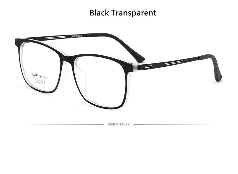 Yimaruli Men's Full Rim Titanium Square Frame Eyeglasses 9825 Full Rim Yimaruili Eyeglasses