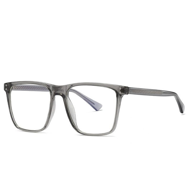 Hotochki Women's Full Rim Square TR-90 Resin Frame Eyeglasses 2023 Full Rim Hotochki gray