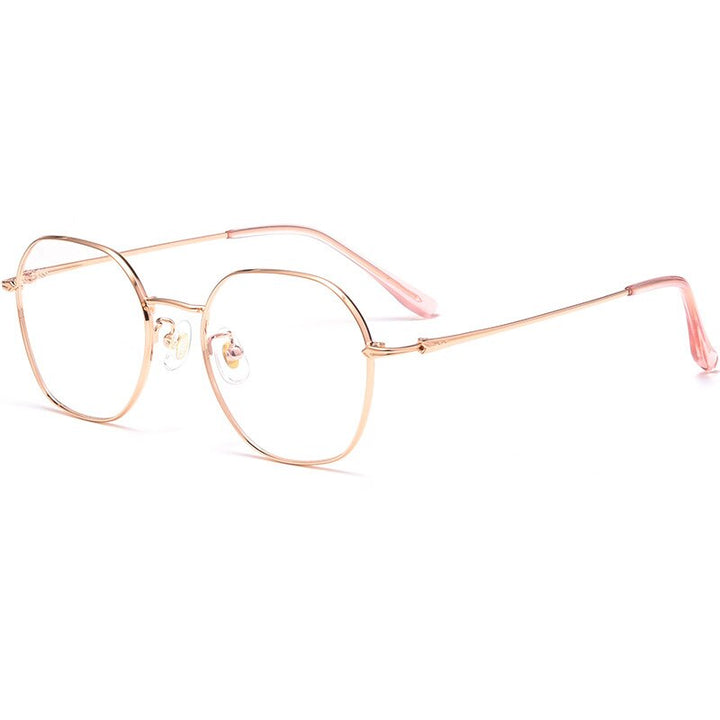 Hotochki Unisex Full Rim Oval Alloy Frame Eyeglasses 53059 Full Rim Hotochki C5