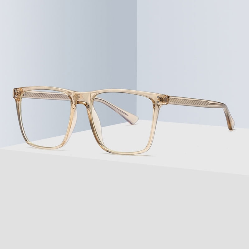 Hotochki Women's Full Rim Square TR-90 Resin Frame Eyeglasses 2023 Full Rim Hotochki