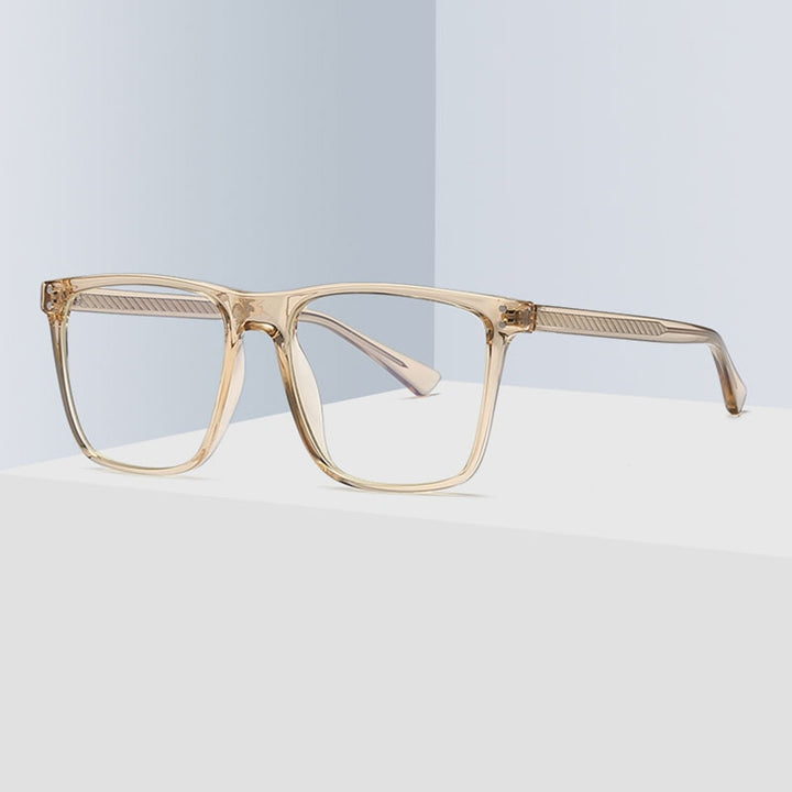 Hotochki Women's Full Rim Square TR-90 Resin Frame Eyeglasses 2023 Full Rim Hotochki