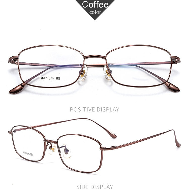 Hotochki Men's Full Rim Titanium Frame Eyeglasses 8508 Full Rim Hotochki
