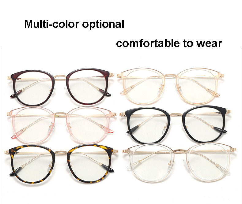 Hotony Unisex Full Rim Acetate Round Frame Eyeglasses 9237 Full Rim Hotony