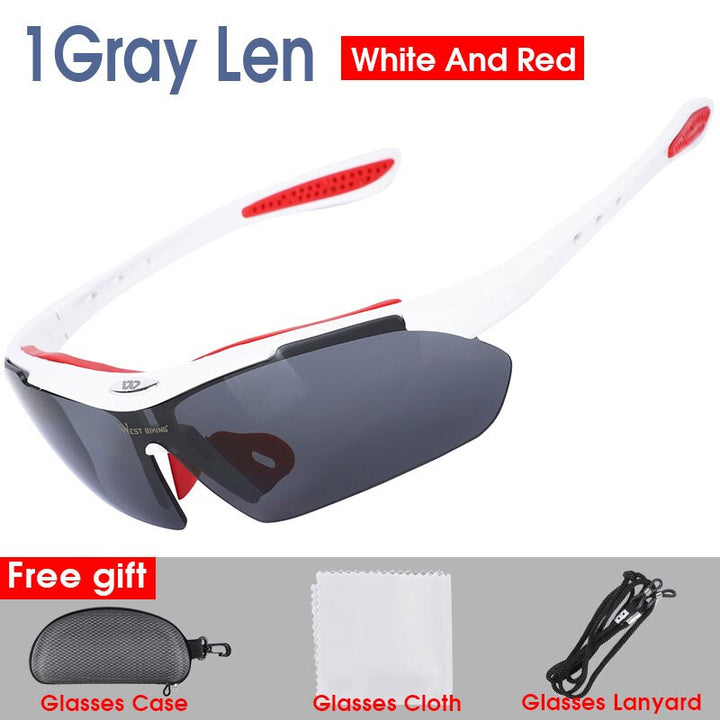 West Biking Unisex Full Rim Rectangle Acetate Polarized Sport Sunglasses YP0703111-135-136 Sunglasses West Biking