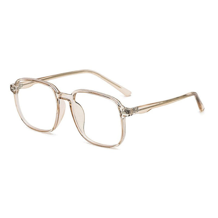 Handoer Unisex Full Rim Square Tr 90 Eyeglasses 8821 Full Rim Handoer TEA