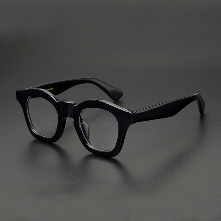 Gatenac Unisex Full Rim Acetate Handcrafted Round Frame Eyeglasses Zxyj16 Full Rim Gatenac 2