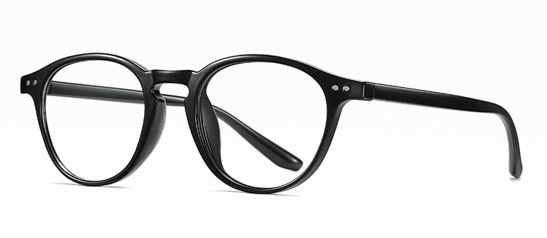 Hotochki Unisex Full Rim Round TR-90 Resin Frame Eyeglasses 2318 Full Rim Hotochki