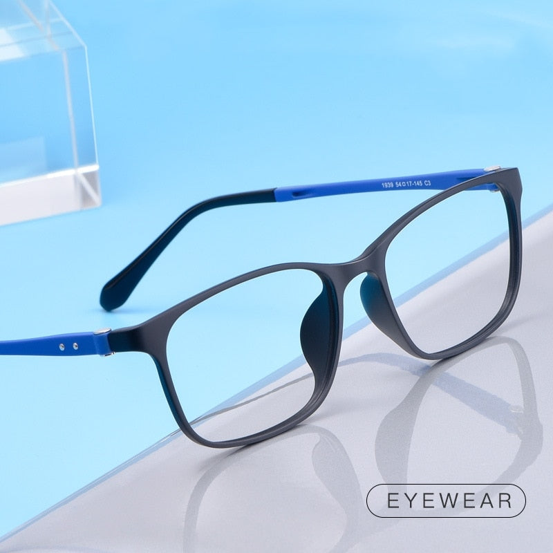 Yimaruili Unisex Full Rim Ultem/Steel Frame Eyeglasses 1939TR Full Rim Yimaruili Eyeglasses
