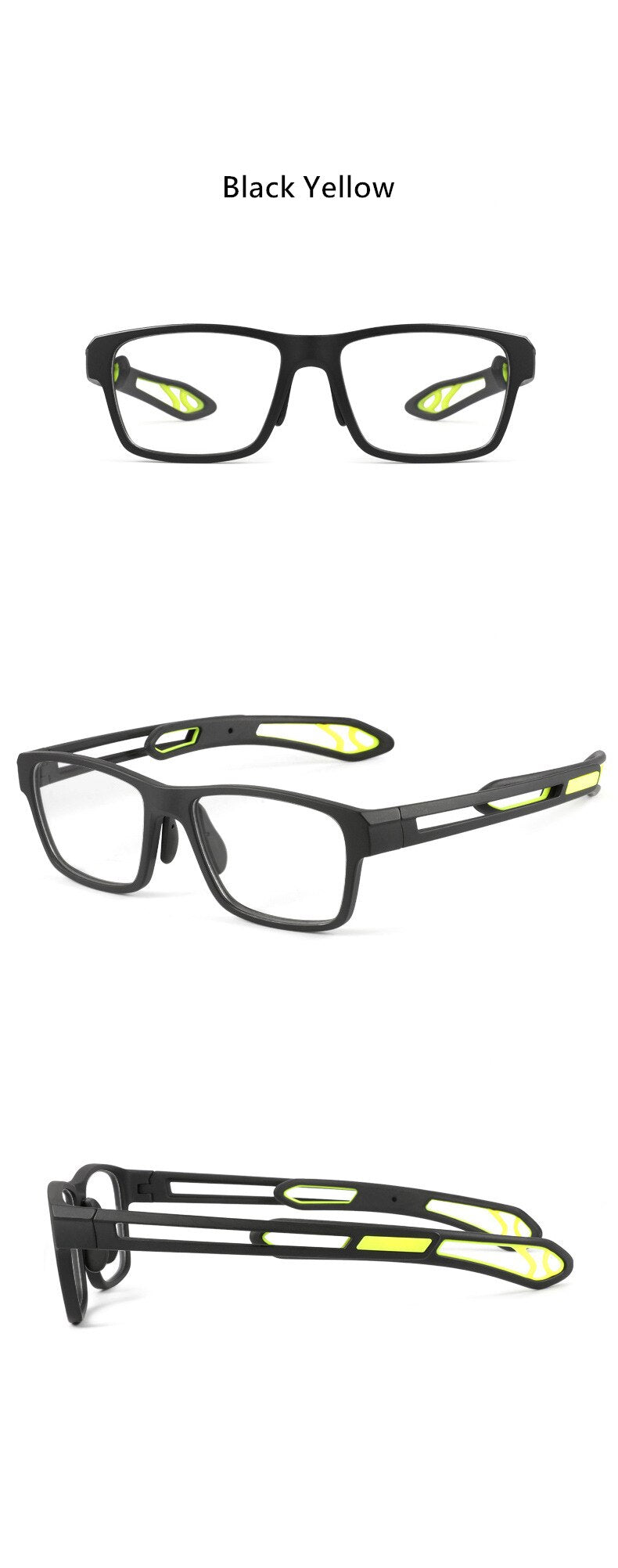 Yimaruili Unisex Full Rim TR 90 Resin Sport Frame Eyeglasses YD1927 Full Rim Yimaruili Eyeglasses