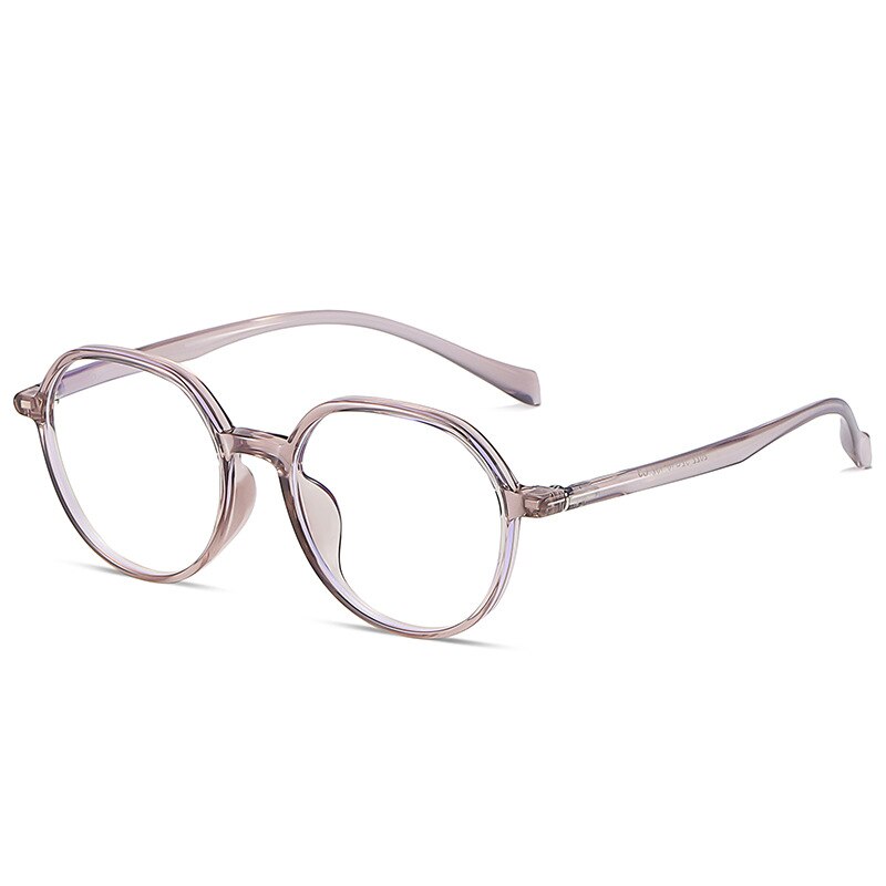 Hotony Unisex Full Rim Polygon Round Acetate Eyeglasses 2022 Full Rim Hotony