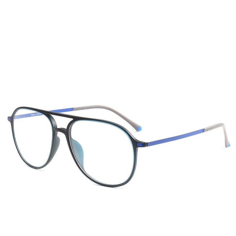 Reven Jate Unisex Full Rim Oval Acetate Eyeglasses 1116 Full Rim Reven Jate