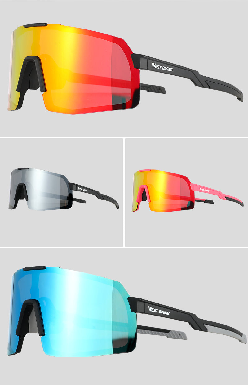 West Biking Unisex Full Rim Acetate Polarized Sport Sunglasses YP0703135 Sunglasses West Biking