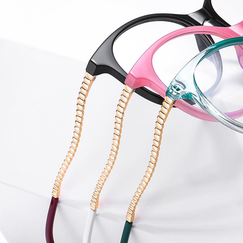 Gmei Women's Full Rim TR 90 Metal Round Frame Eyeglasses 2067 Full Rim Gmei Optical