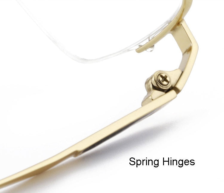 Hotochki Men's Titanium Memory Alloy Eyeglasses Lr7818 Full Rim Hotochki