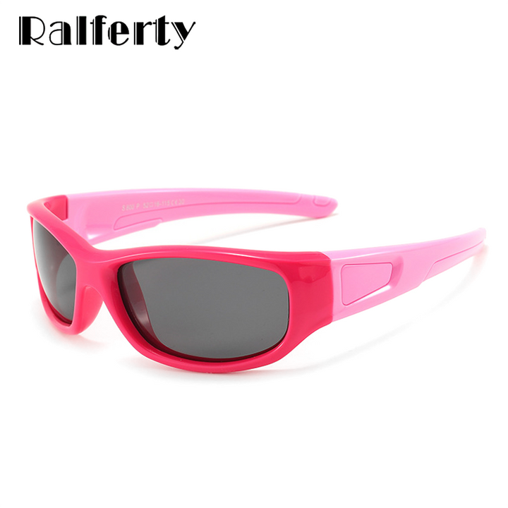 Ralferty Kids' Sunglasses Polarized Flexible Soft Unbreakable K800 Sunglasses Ralferty