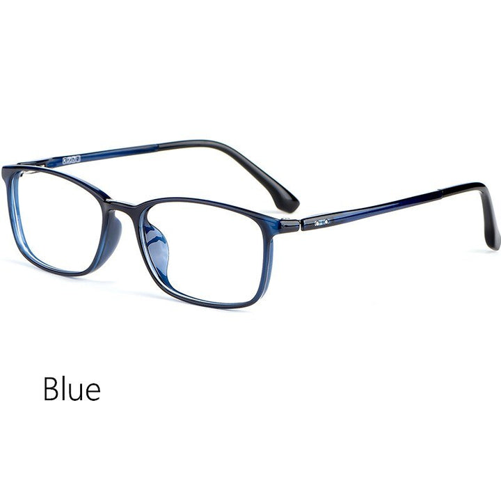 Yimaruili Unisex Full Rim Ultem Frame Eyeglasses 9801 Full Rim Yimaruili Eyeglasses Blue China