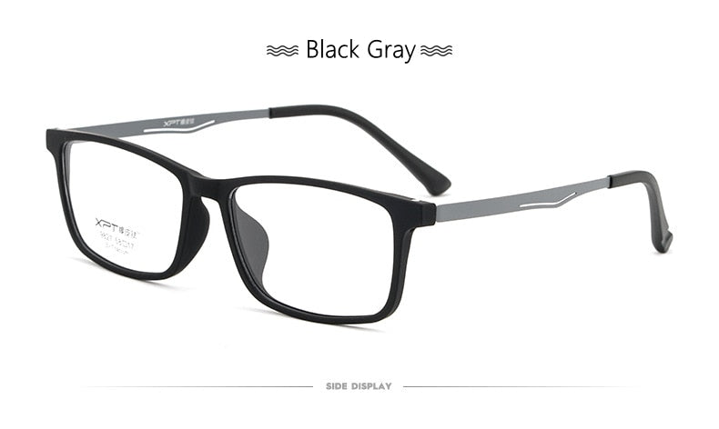 Yimaruili Men's Full Rim Titanium Frame Eyeglasses 9827 Full Rim Yimaruili Eyeglasses