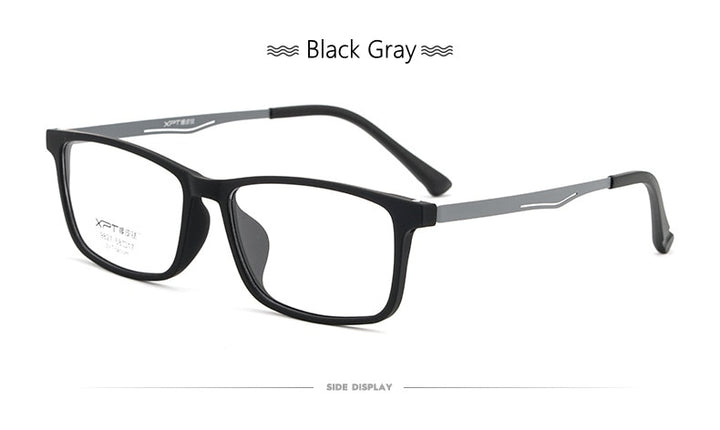Yimaruili Men's Full Rim Titanium Frame Eyeglasses 9827 Full Rim Yimaruili Eyeglasses