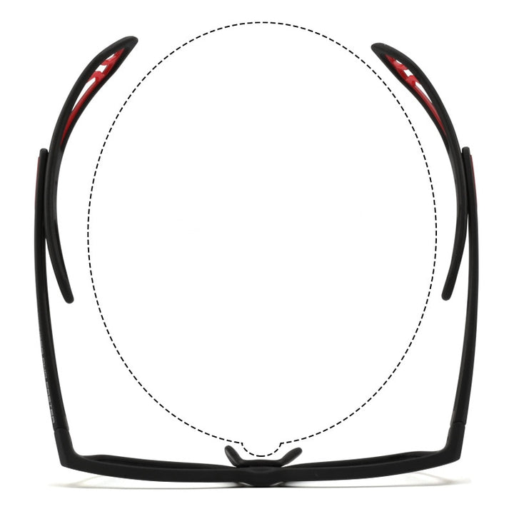 Yimaruili Unisex Full Rim TR 90 Resin Sport Frame Eyeglasses YD1927 Full Rim Yimaruili Eyeglasses