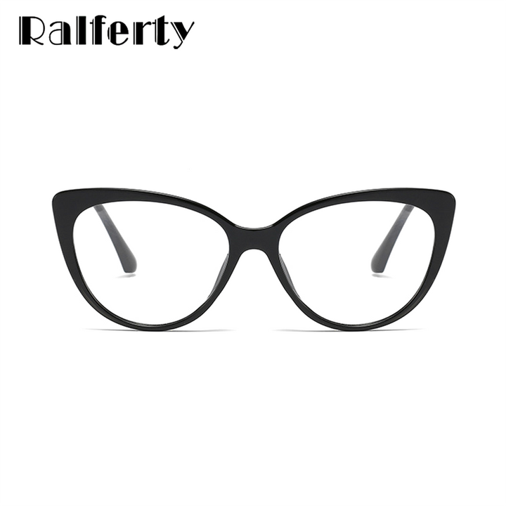 Ralferty Tr90 Cat Eye Glasses Frame For Women Anti Blue Ray Computer Anti Blue Ralferty   