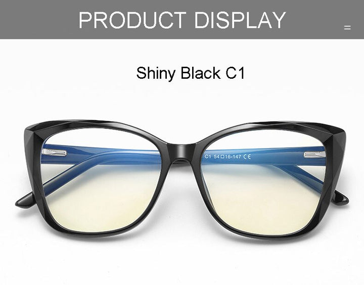 Hotochki Unisex Full Rim Cat Eye TR-90 Resin Frame Eyeglasses 2001 Full Rim Hotochki
