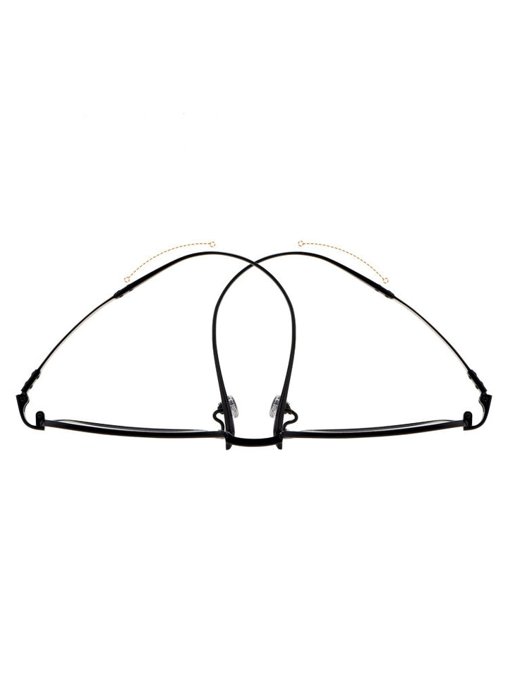 Yamaruili Men's Full Rim Titanium Alloy Frame Eyeglasses CK1045 Full Rim Yimaruili Eyeglasses