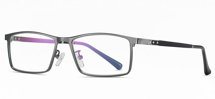 Hotochki Men's Full Rim Alloy Frame Anti Blue Lens Eyeglasses 2316 Full Rim Hotochki